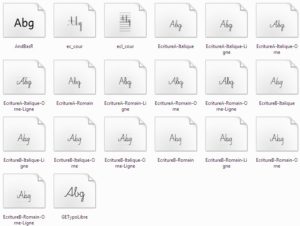 Schriftarten in Openboard