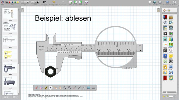 Openboard im Physikunterricht