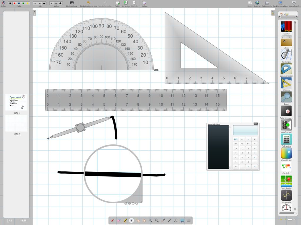 Openboard Screenshots