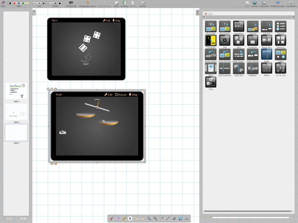 Openboard Screenshots